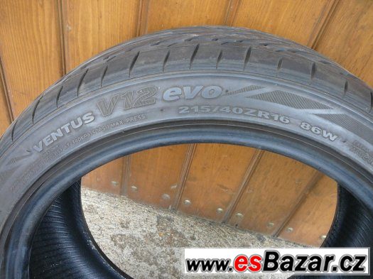 Hankook Ventus 215/40 R16 – fotografie 1