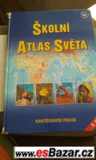 Školní atlas světa – fotografie 1