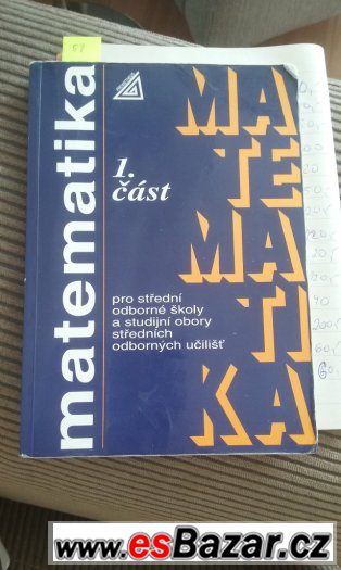 Matematika pro SŠ 1.část – fotografie 1