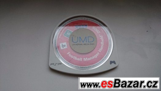 PSP Football Manager Handheld 2008 + SanDisk Memory stick – fotografie 1