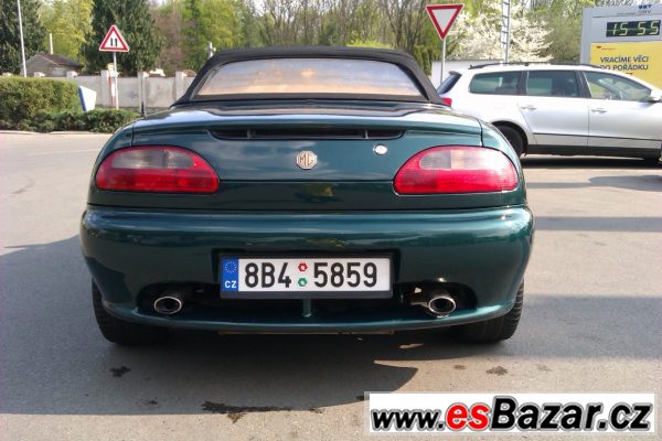 MG MGF 1.8 VVC, 107 kW, r.v. 1997 – fotografie 2