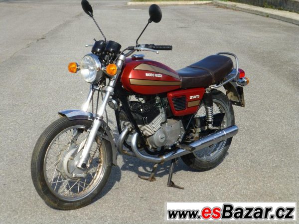Moto Guzzi TS 250, silniční cestovní – fotografie 5