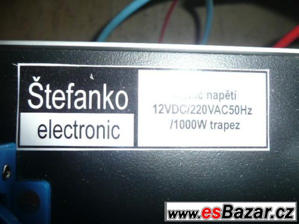 Měnič napětí 12V na 220V  – fotografie 2