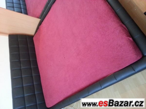 Manželská postel s rošty za 5900kč  – fotografie 2