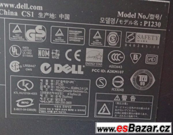 Monitor Dell 21 dva vstupy – fotografie 3