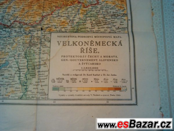 Mapa říše – fotografie 1
