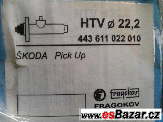 FAVORIT PICKUP - Hlavní brzdový válec (NOVÝ) – fotografie 5