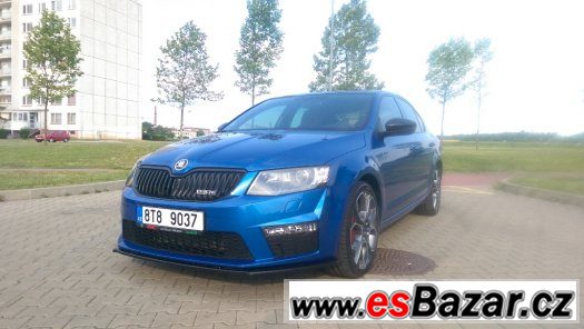 Škoda Octavia RS III 2.0 TDI DSG- Blue Race - TOP – fotografie 3