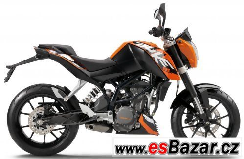KTM 125 DUKE ORANGE 2015, nakedbike – fotografie 1