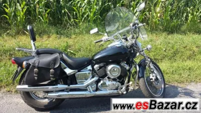 Krásný černý chopper Y-DragStar