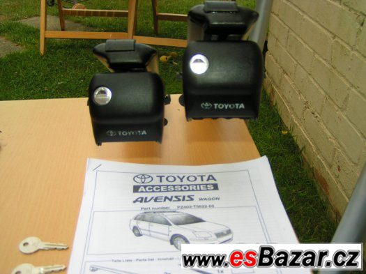 ORIGINÁL střešní nosič Toyota Avensis II combi  (03-08) – fotografie 5