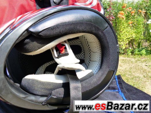 Moto bunda Duchinni Stinger, helma KBC VR-1X Performance – fotografie 4