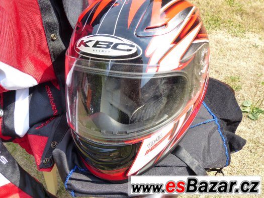 Moto bunda Duchinni Stinger, helma KBC VR-1X Performance – fotografie 5