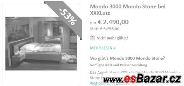 Kvalitní manželská postel se stolky – fotografie 4