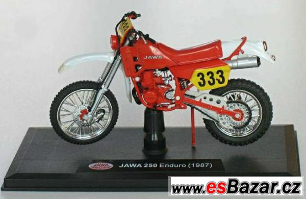 Kovový model JAWA 250 Enduro 1/18 – fotografie 2