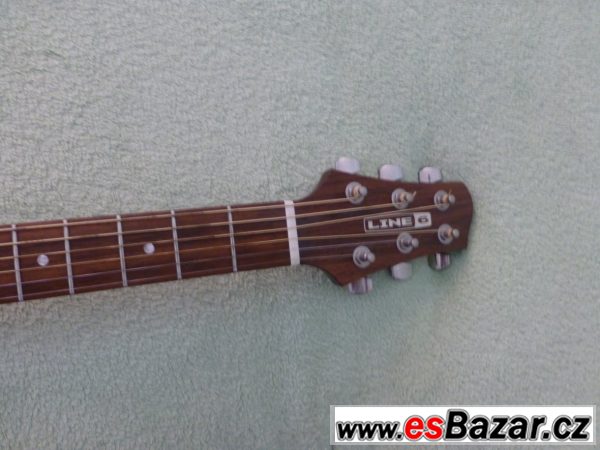 Kytara Line 6 Acoustic 300 + obal – fotografie 5