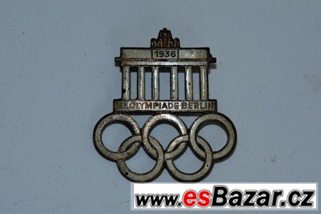 Odznak olymipády v Berlíně. – fotografie 1