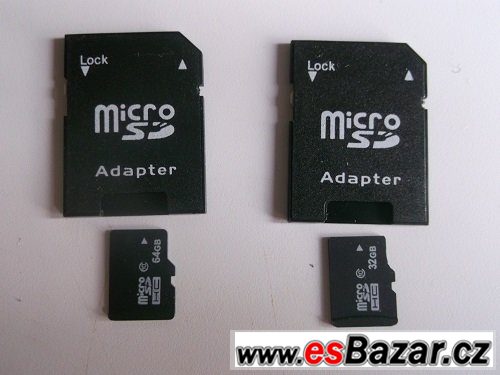 Paměťové karty 32GB nebo 64GB  – fotografie 2
