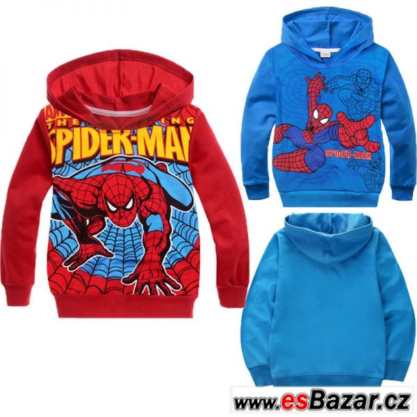 Mikina Spiderman – fotografie 1