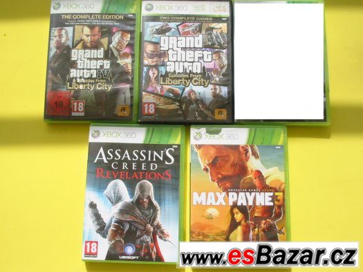 HRY pro XBOX 360 - FIFA 15 cz verze ,GTA-L.C.S. ,Forza.. – fotografie 2