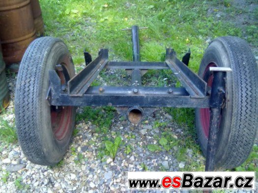 Podvozek za auto/traktor - ma cubu / bez dokladu – fotografie 2