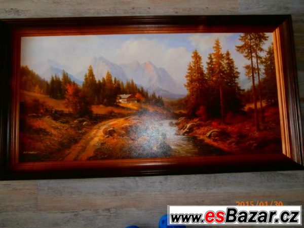 Obraz podzimní krajina – fotografie 2