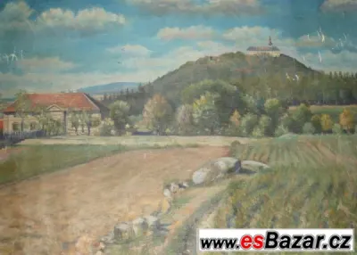 Olej na plátně - Pešek 1921
