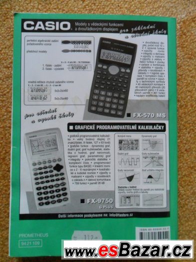 Sbírka úloh z matematiky – fotografie 2