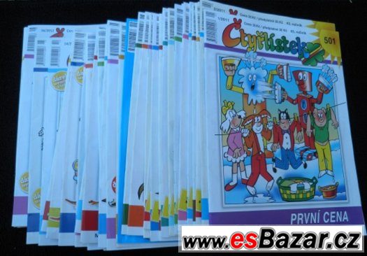 40 x ČTYŘLÍSTEK 501 - 540 – fotografie 1