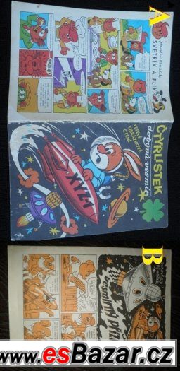 ČTYŘLÍSTEK - Originály prvních čísel – fotografie 1