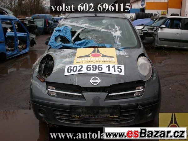 NISSAN MICRA náhradní díly – fotografie 1