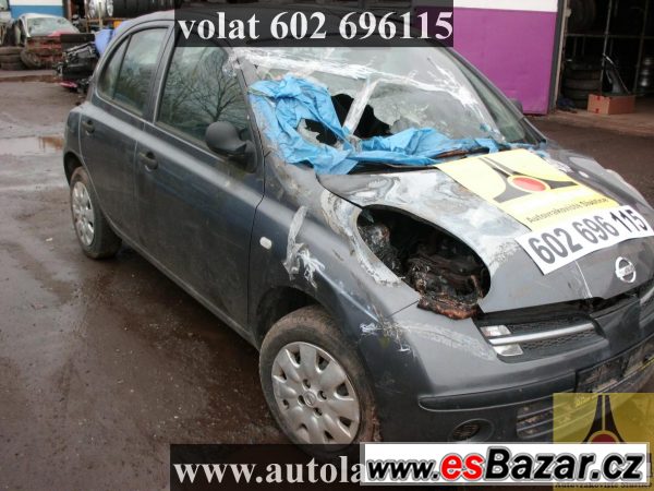 NISSAN MICRA náhradní díly – fotografie 4