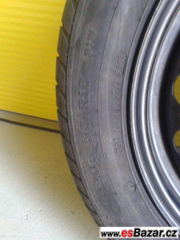 Nepoužitá rezerva 205/55 R 16 letní – fotografie 2