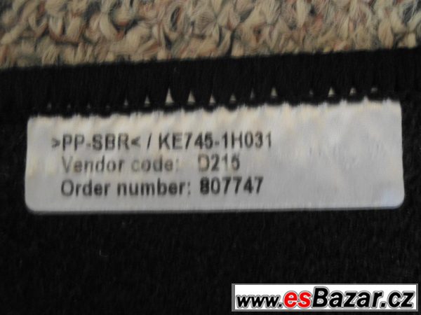 Originál koberečky Nissan Micra K13 – fotografie 3