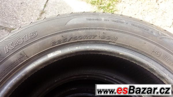 Pneumatiky Hankook 225/60 R17 – fotografie 4