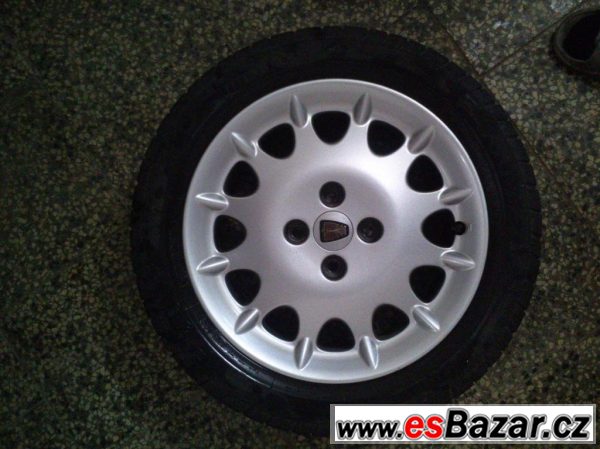 Originál Rover alu kola 15" 4x100 – fotografie 1