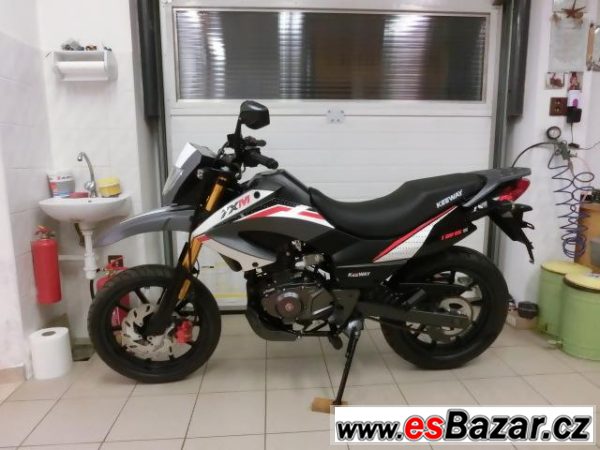 Keeway TX 125 Supermoto, supermoto – fotografie 2