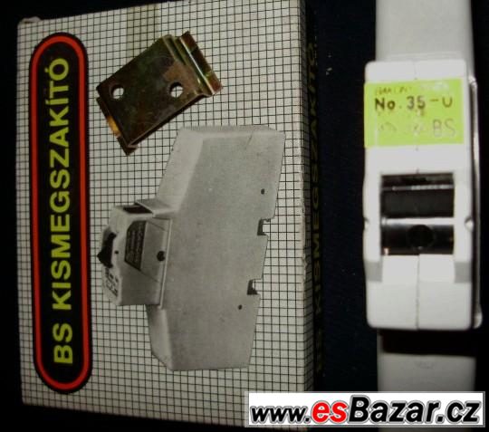 Jističe 1fázové 25A a 20A s krytem  – fotografie 2