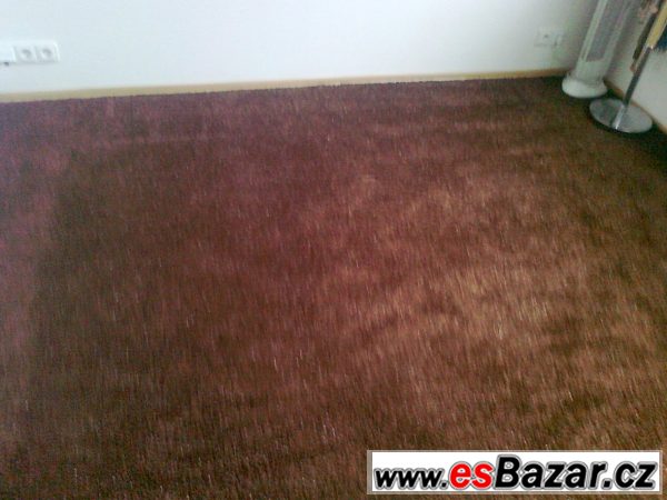 Koberec hnědé barvy nový 337/346cm – fotografie 1