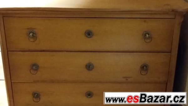 Komoda jasan pozdní Biedermeier – fotografie 1
