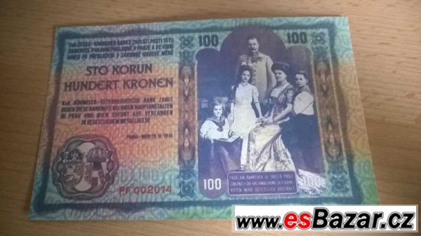 Kopie nevydaných bankovek - návrh – fotografie 5