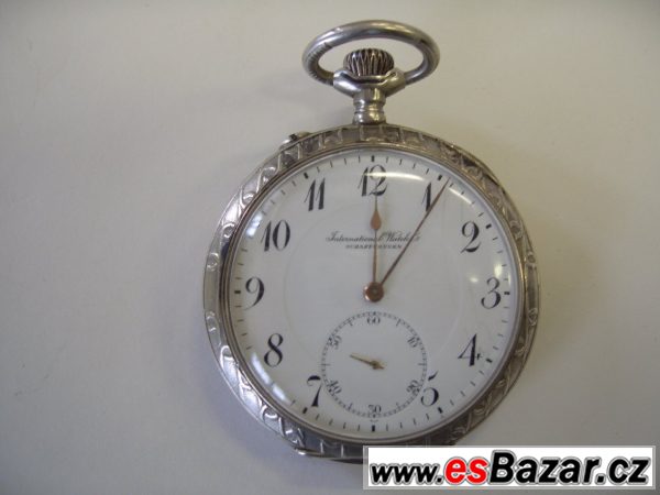 Kapesní hodinky IWC r. 1913 – fotografie 1
