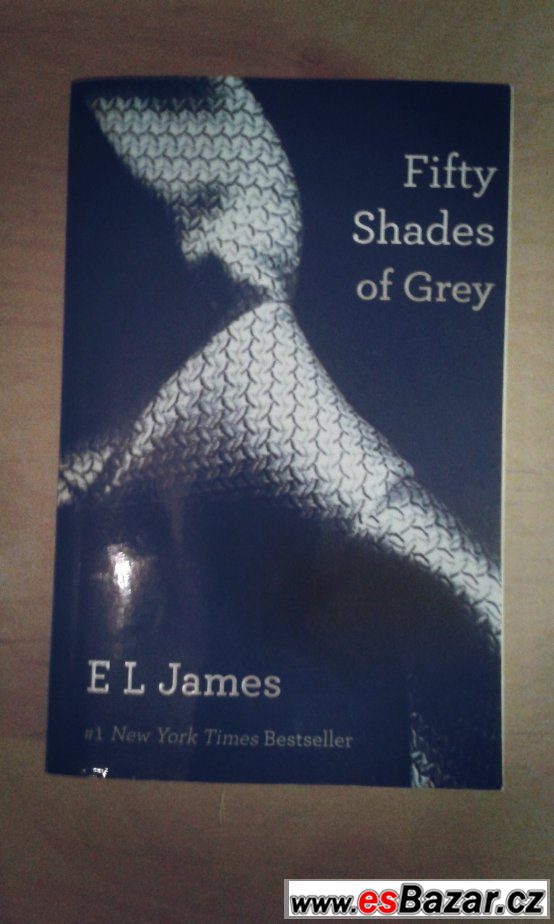Kniha Fifty Shades of Grey – fotografie 1