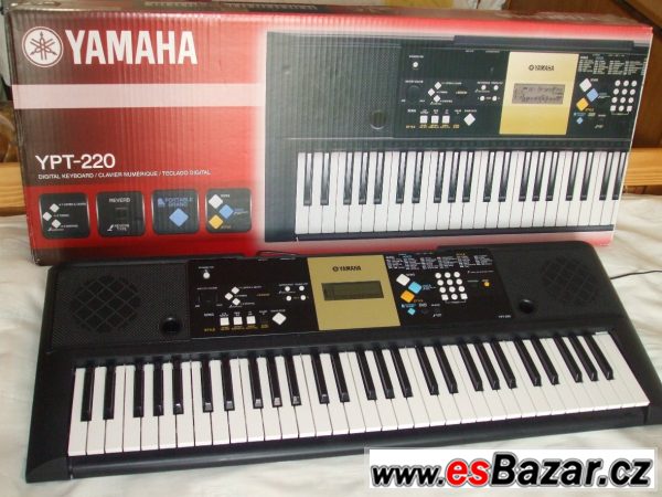 Keyborad Yamaha YPT - 220 – fotografie 1