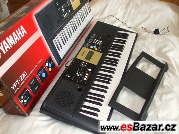 Keyborad Yamaha YPT - 220 – fotografie 2