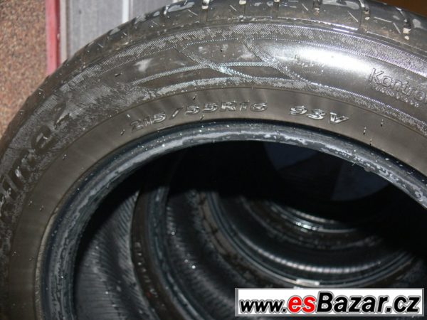 Letní pneu 2ks 215/55 R 16 rok 2013 – fotografie 3