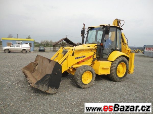 Komatsu WB 97 R, r.v. 2005, barva neuvedeno, 4x4, – fotografie 1