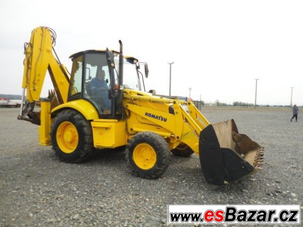Komatsu WB 97 R, r.v. 2005, barva neuvedeno, 4x4, – fotografie 3