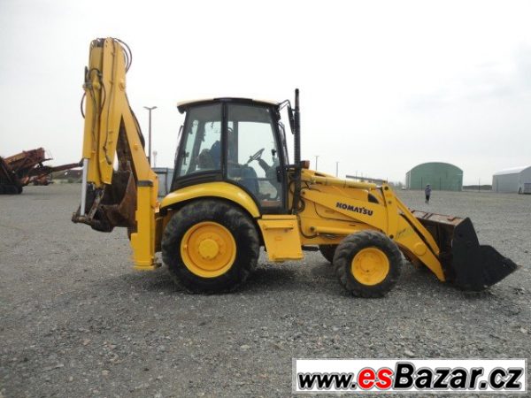 Komatsu WB 97 R, r.v. 2005, barva neuvedeno, 4x4, – fotografie 4