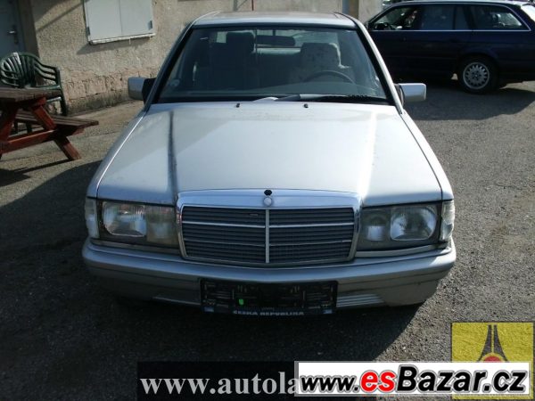 Mercedes 190E nahradní díly – fotografie 1